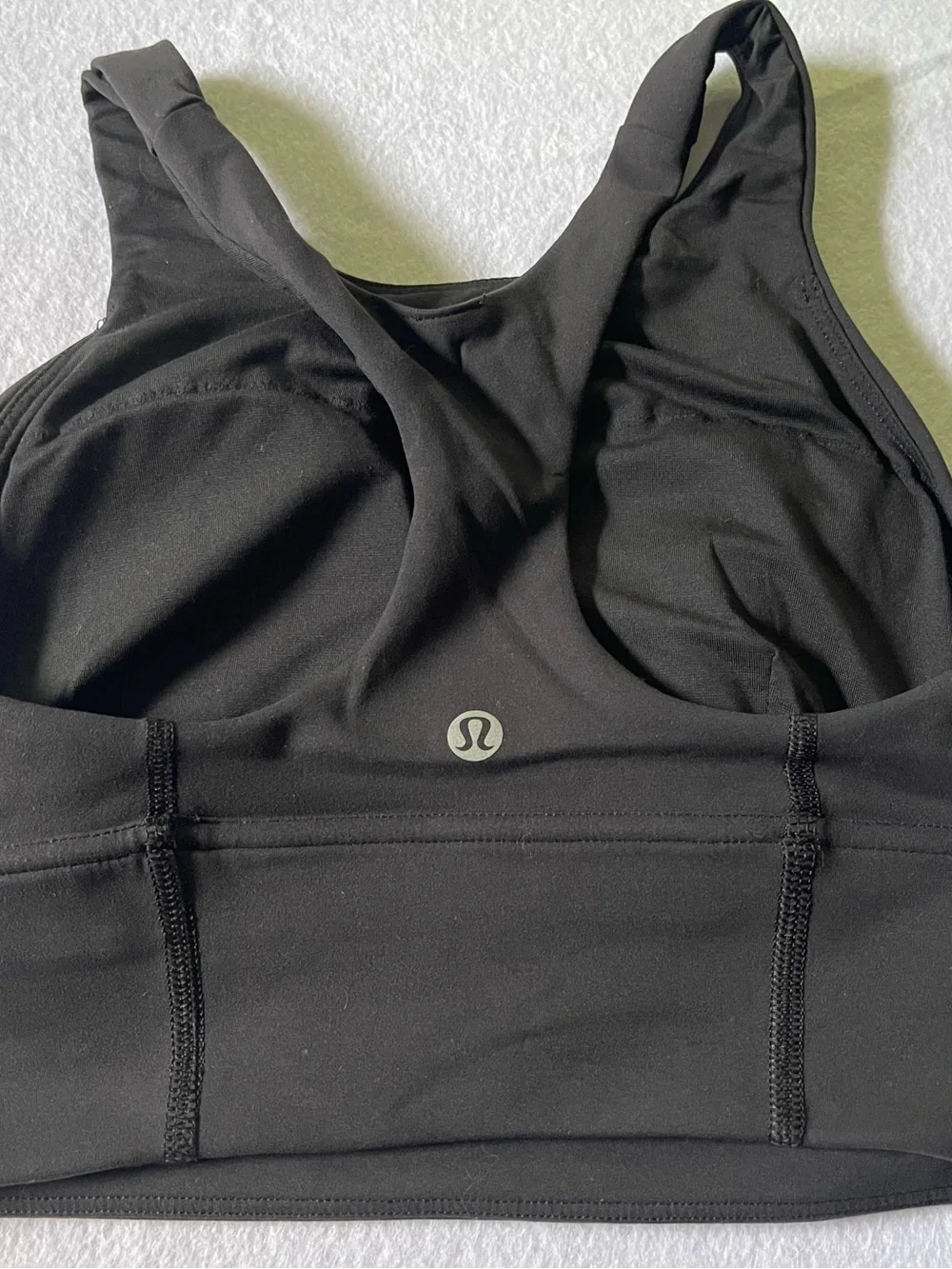 Lululemon athletica Black High-Neck Padded Sports Bra